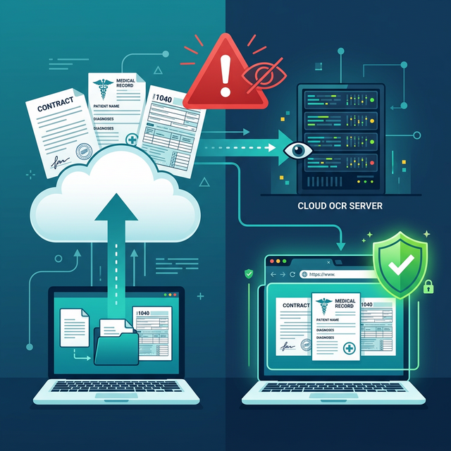 OCR privacy risk illustration