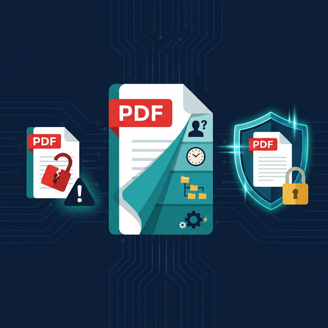 PDF security and encryption